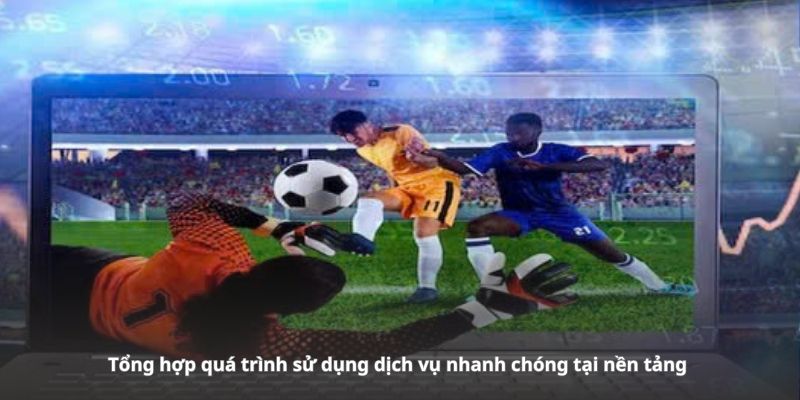 Tổng hợp quá trình sử dụng dịch vụ nhanh chóng tại nền tảng Bongx9